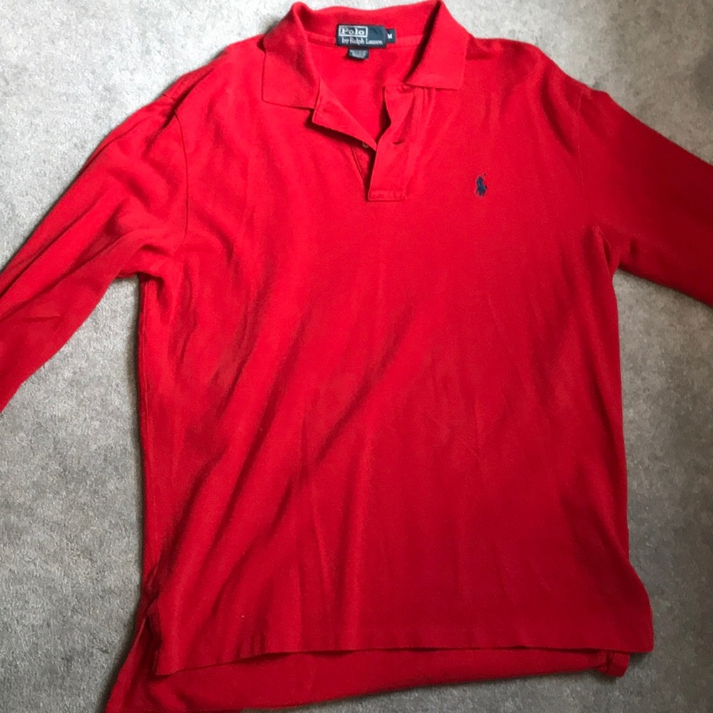 Long sleeve polo